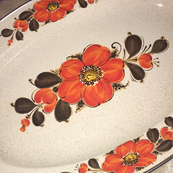 Serving Tray Vintage Sanko Ware 1970’s Show Pans - Picture 2 of 3